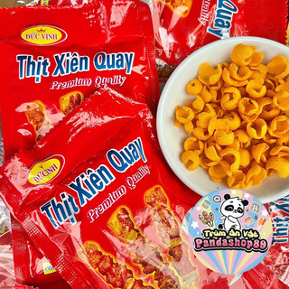 [ Gói Lẻ ] Snack Thịt Xiên Quay giòn cay, Đức Vinh, đồ ăn vặt tuổi thơ cổng trường, Pandashop89