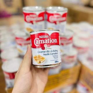 Sữa nước béo Carnation ( sữa ba bông; Sữa Béo Thái Lan )Thái Lan 385gr