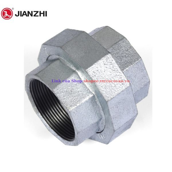 Rắc co nước ren trong mạ kẽm jianzhi 21mm-34mm