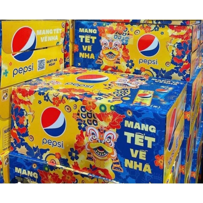 Thùng PEPSI 24 lon 320ml
