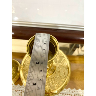 Chân nến đồng 28cm