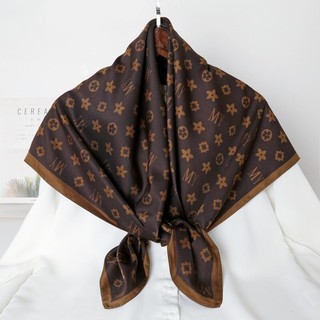 Khăn Lụa Thời Trang HimHip Khăn Vuông 90x90cm Khăn Quàng Cổ Quà Tặng Khăn K12-L02