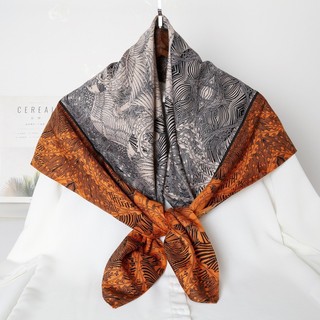 Khăn Lụa Thời Trang HimHip Khăn Vuông 90x90cm Khăn Quàng Cổ Quà Tặng Khăn K12-L02