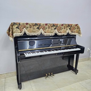Khăn Phủ cho đàn Piano màu trắng