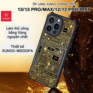 [Hỏa Tốc HCM] Ốp lưng GOLD XUNDD iPhone 13/ 13 Pro/ 13 Pro Max/ 12/ 12 Pro/ 12 Pro Max - Cao Cấp, Chống sốc