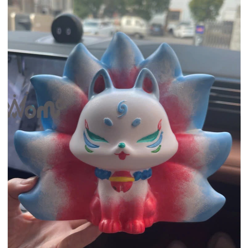 Tô Tượng Thạch Cao Hồ Ly 9 Đuôi Kyuubi Kurama