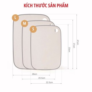Thớt lúa mạch kháng khuẩn ECOCO cao cấp 1805