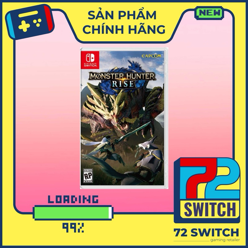 Băng Game Monster Hunter Rise Nintendo Switch