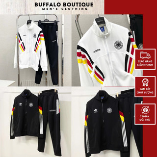 Bộ Nỉ Nam A Đi Đát Tuyển Đức Phối 3 Màu Siêu Đẹp - Bộ Quần Áo A Đi Đát Tuyển Đức Nam Nữ Vải Nỉ Cao Cấp