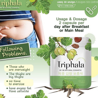 Đẹp da Triphala By JB Natural cosmetic