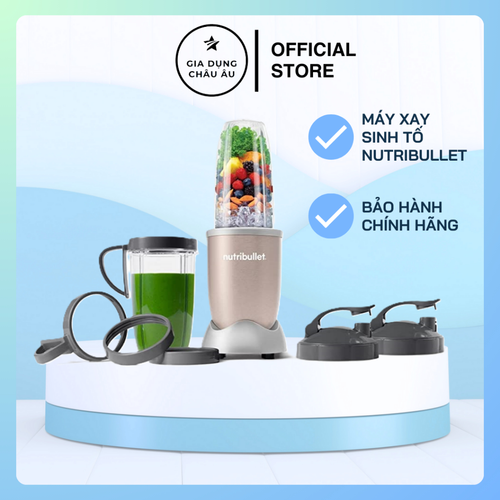 [CHÍNH HÃNG]Máy xay sinh tố NutriBullet Pro 900W NB-201 NB9-1305 - Bảo hành chính hãng 12 tháng