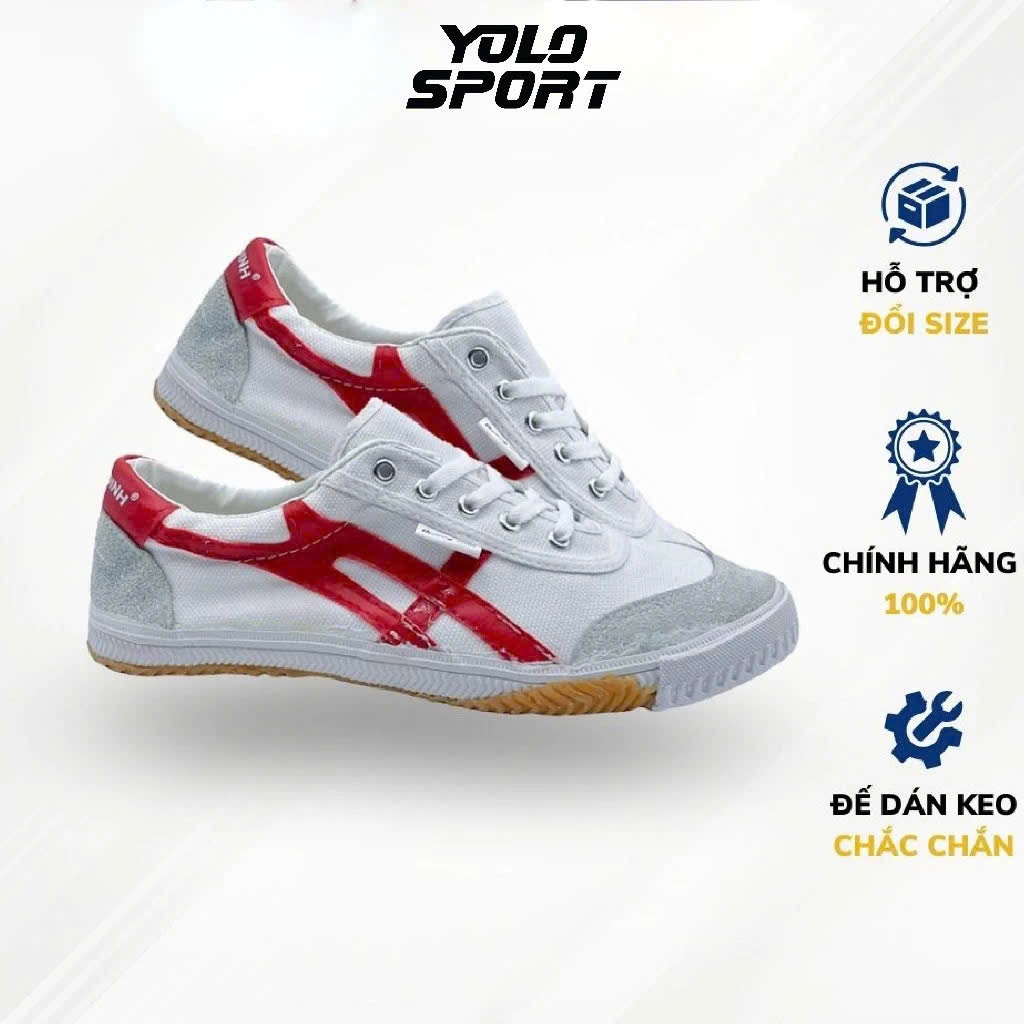 Giày Vải Bata Sneaker Thượng Đình KK14-2 Chính Hãng Đá Bóng Chạy Bộ Thể Thao Đế Cao Su Cao Cấp