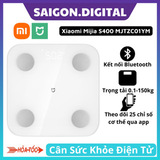 Cân Sức Khỏe Điện Tử Thông Minh Xiaomi Mijia S400 MJTZC01YM - Kết Nối App Thông Minh