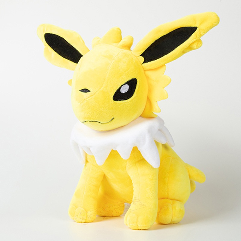 Thú bông pokemon Eevee (Eevui) Jolteon hệ điện (20cm--->30cm) hàng chính hãng pokemon mới 100% nguyê