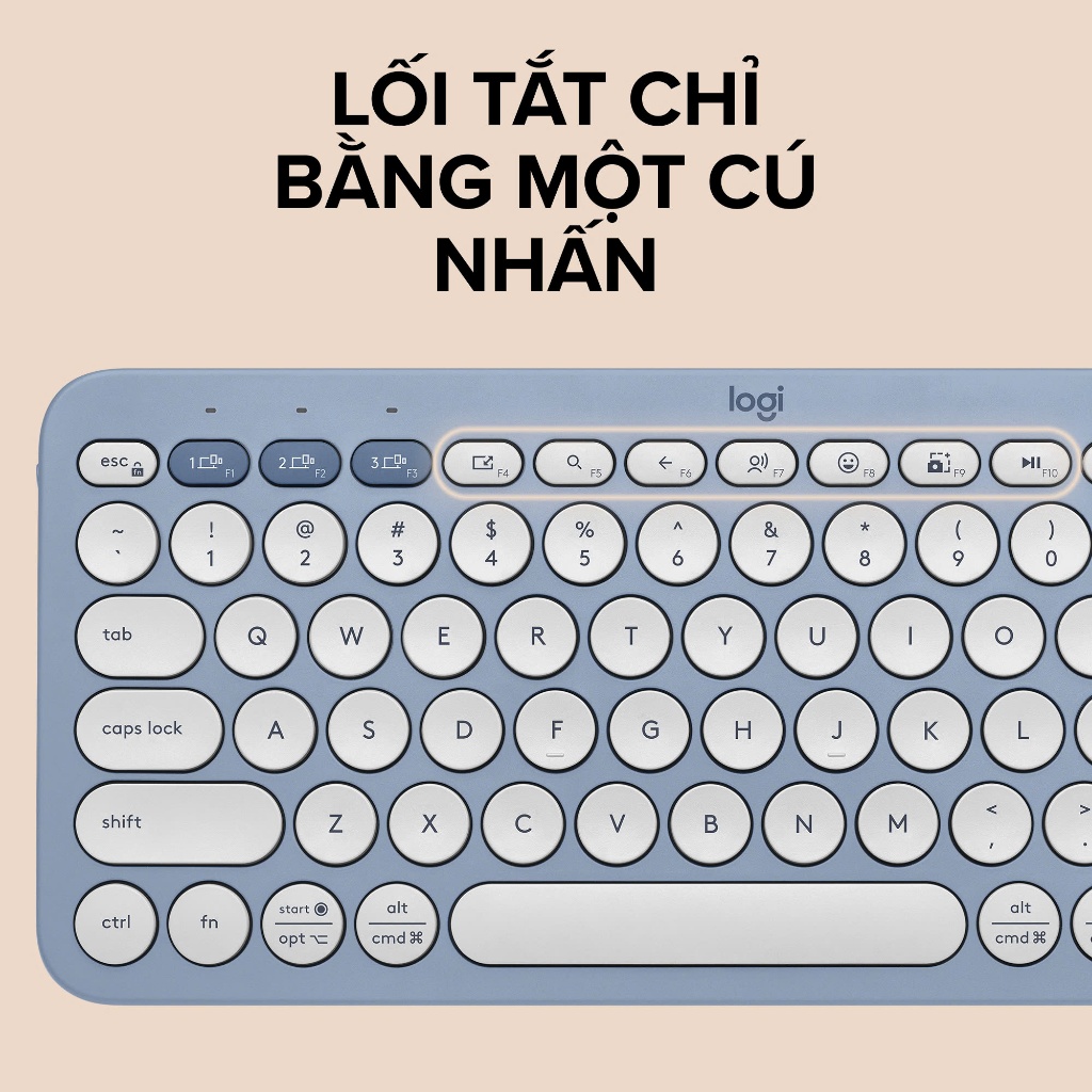 Combo chuột phím Logitech Bluetooth Pebble 2 K380 & M350 | K380s +M350s | BigBuy360 - bigbuy360.vn