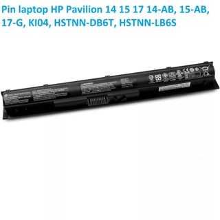   Pin laptop HP Pavilion 14 15 17 14-AB 15-AB 17-G KI04 HSTNN-DB6T HSTNN-LB6S 