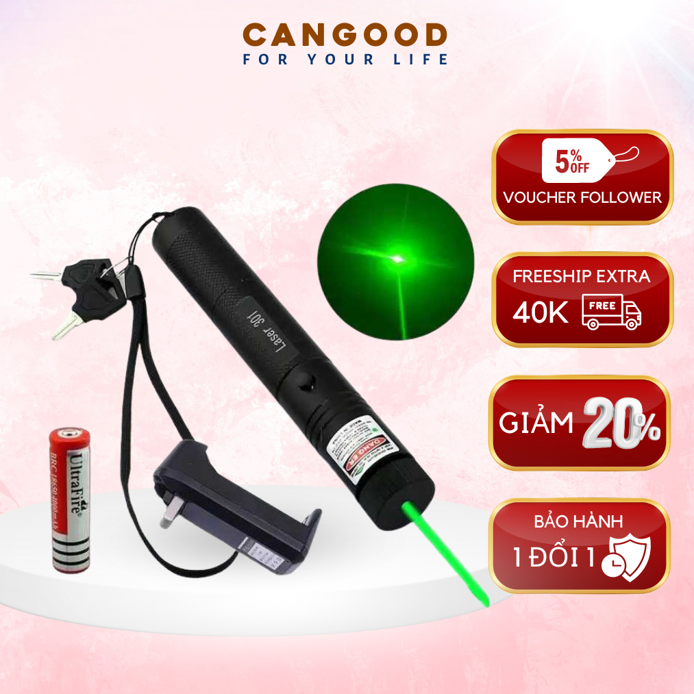 Đèn laze 303 chiếu xa hàng kilomet