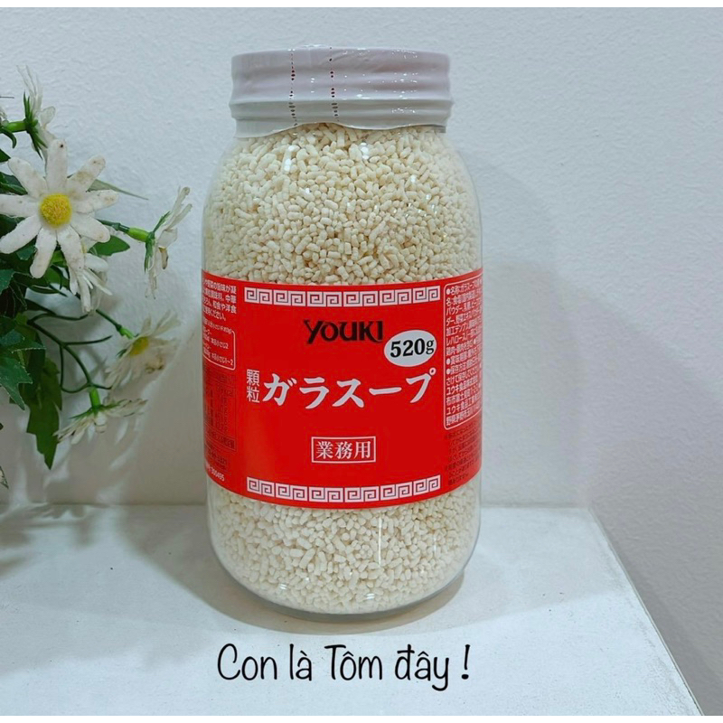 Hạt Nêm Youki Nhật Bản Mẫu Mới 520g , hạt nêm cho bé trên 1 tuổi