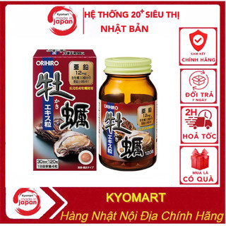 Viên Uống Hàu Tươi Orihiro 120v/hộp Nội Địa Nhật