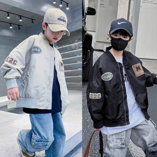 Áo khoác bomber bóng chày bé trai, bé gái 14-50kg từ 4-16 tuổi M TREND. Áo ấm cho bé, áo giữ nhiệt