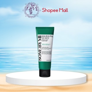 Sữa Rửa Mặt Làm Giảm, Ngăn Ngừa Mụn Some By Mi AHA-BHA-PHA 30 Days Miracle Acne Clear Foam 100ml
