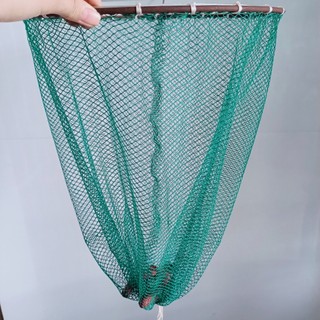 Vợt xúc cá sợi co dãn dài 85cm khung sắt to