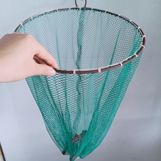 Vợt xúc cá sợi co dãn dài 85cm khung sắt to
