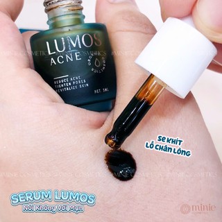 Serum giảm mụn, chấm thâm mụn Lumos Acne 5ml