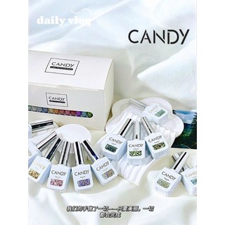 Set sơn gel CANDY chính hãng 12 màu(kim tuyến lấp lánh)