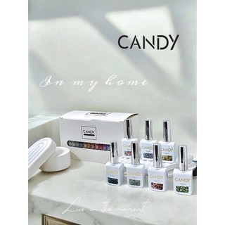 Set sơn gel CANDY chính hãng 12 màu(kim tuyến lấp lánh)
