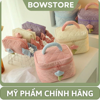 Túi Đựng Đồ Trang Điểm Makeup Cute Nhỏ  ,Túi Đựng Mỹ Phẩm Du Lịch Túi Vải Có Quai Cầm Xách Tay Lớn