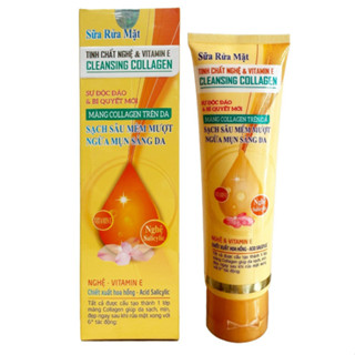 Sữa rửa mặt Tinh chất Nghệ & Vitamin E Cleansing Collagen