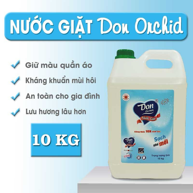 Nước giặt Don-Orchid 10kg