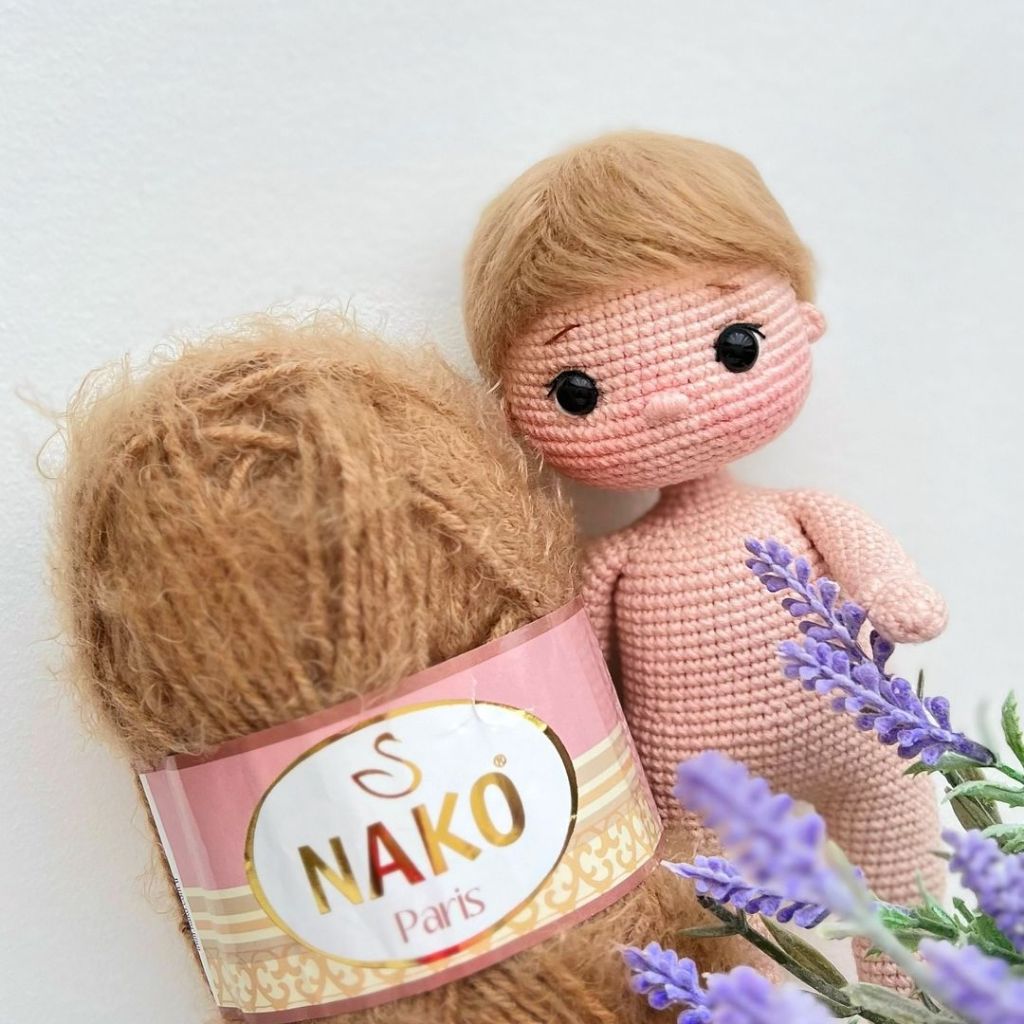 Cuộn len xù mềm, len mùa đông Nako Paris