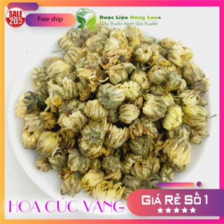 100g Trà Nụ Hoa Cúc Vàng khô nguyên chất - Dược Liệu Hồng Lan