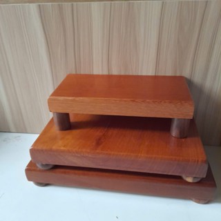 Đôn Gỗ, Đế Gỗ chữ nhật nguyên khối dùng đặt tượng, bonsai, ấm trà, thác khói trầm hương