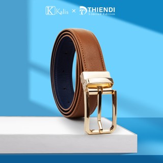  T D THIEN DI - Dây Nịt Nịch Thắt Lưng Nam Da Bò Thật Cao Cấp Hàng Hiệu - 2 Mặt Xoay 360 Độ - FULLBOX 