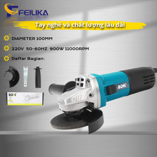  Máy Mài Góc Máy Cắt Cầm Tay BDK MMG-01B,Công Suất 900W Motor Đồng Công Tắc Thân Tiện Dụng 