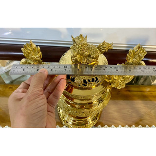 BỘ ĐỈNH LƯ BẰNG ĐỒNG CAO 34cm