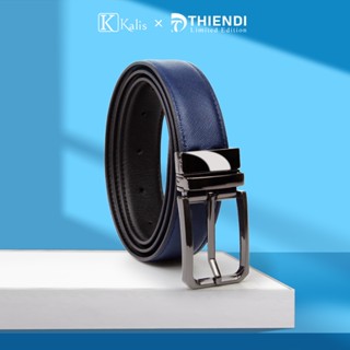 T D THIEN DI - Dây Nịt Nịch Thắt Lưng Nam Da Bò Thật Cao Cấp Chính Hãng - 2 Mặt Xoay 360 Độ - FULLBOX