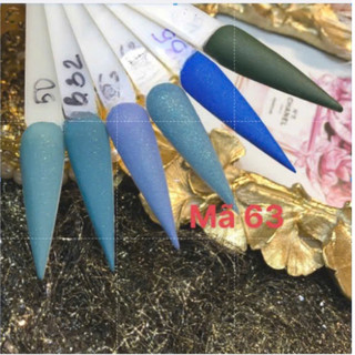 Bột mỹ đắp móng mã 63 hũ 30gam, 10gam
