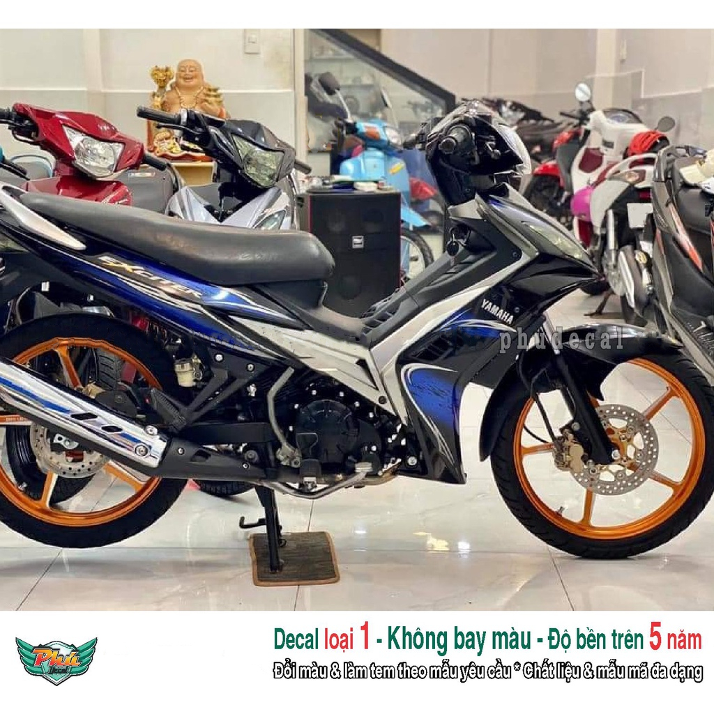 Tem rời Ex 2006-2010 Xanh đen (F)