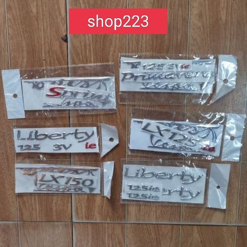 Tem vespa piaggio LX, Sprint, Liberty, Primavera, Vespa S