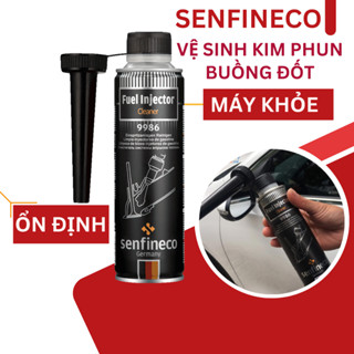 Vệ sinh buồng đốt kim phun ô tô Senfineco 9986 9985 từ Đức, phụ gia làm sạch cặn bẩn tích tụ giúp bền khỏe động cơ