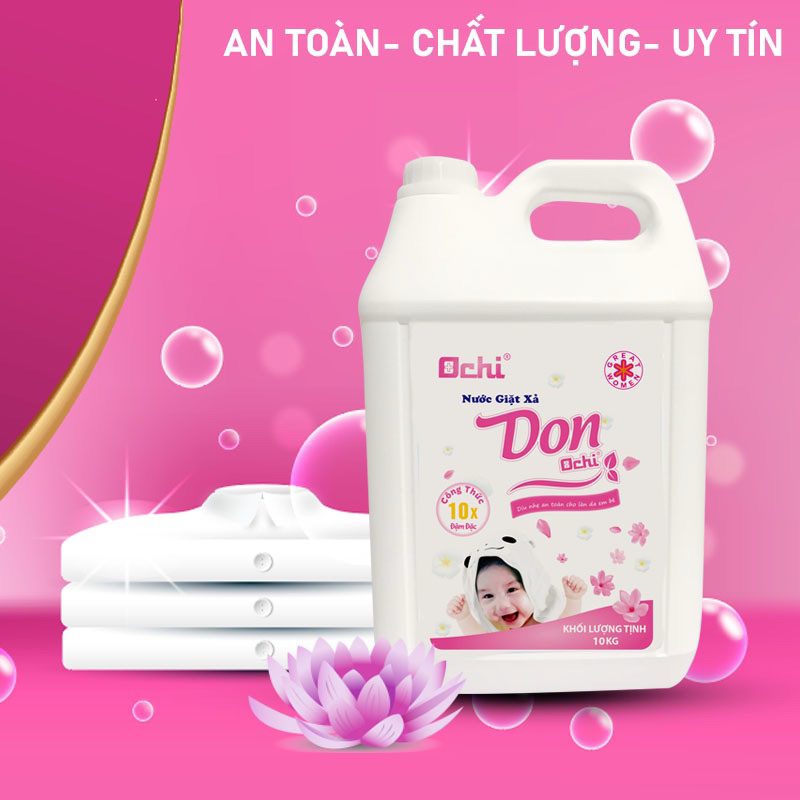 Nước giặt xả Don-Orchid 10kg