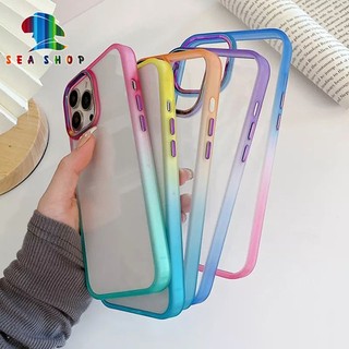Ốp lưng iPhone 13, 13 Pro Max -Thiết kế cạnh dày bảo vệ camera -Chống sốc cao cấp - Không vàng ố
