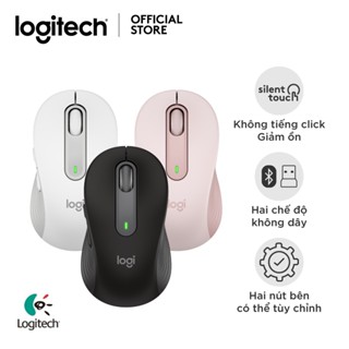 【Bảo Hành 12 Tháng Chuột không dây bluetooth Logitech M650 - SmartWheel, giảm ồn, tùy chỉnh các nút