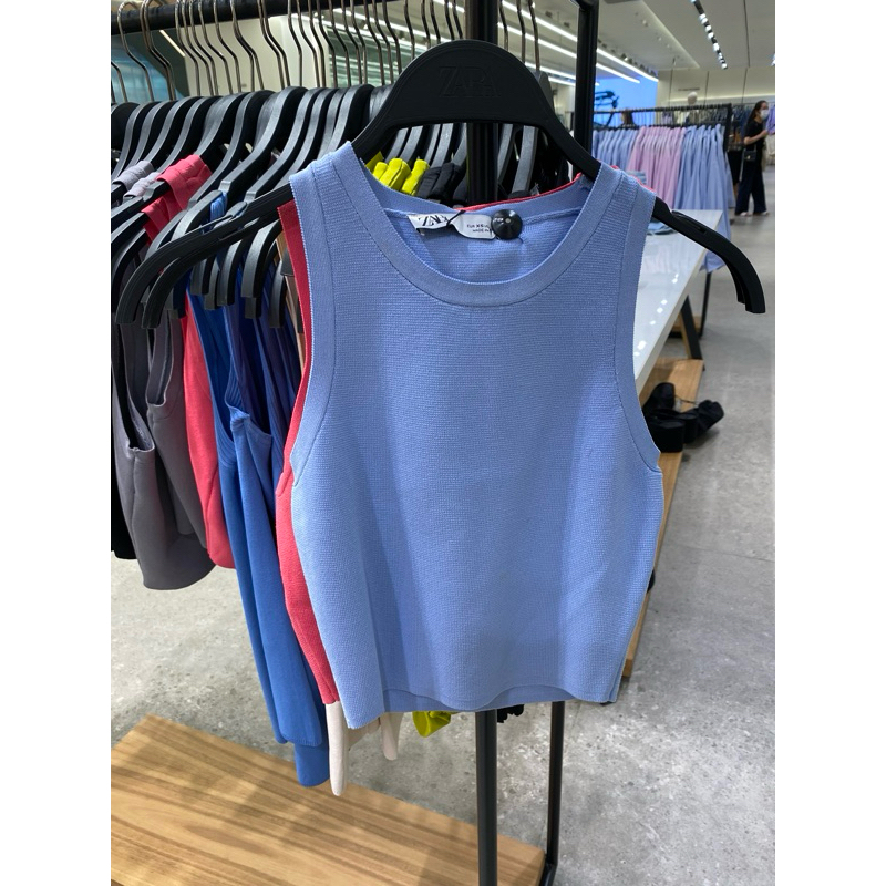 [SALE] Áo sát nách croptop  Zara Authentic