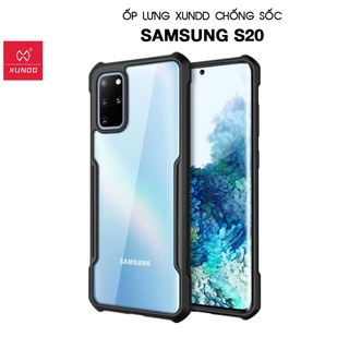 [Hỏa Tốc HCM] Ốp lưng XUNDD Samsung S20 - Chống shock, Mặt lưng trong, Viền TPU