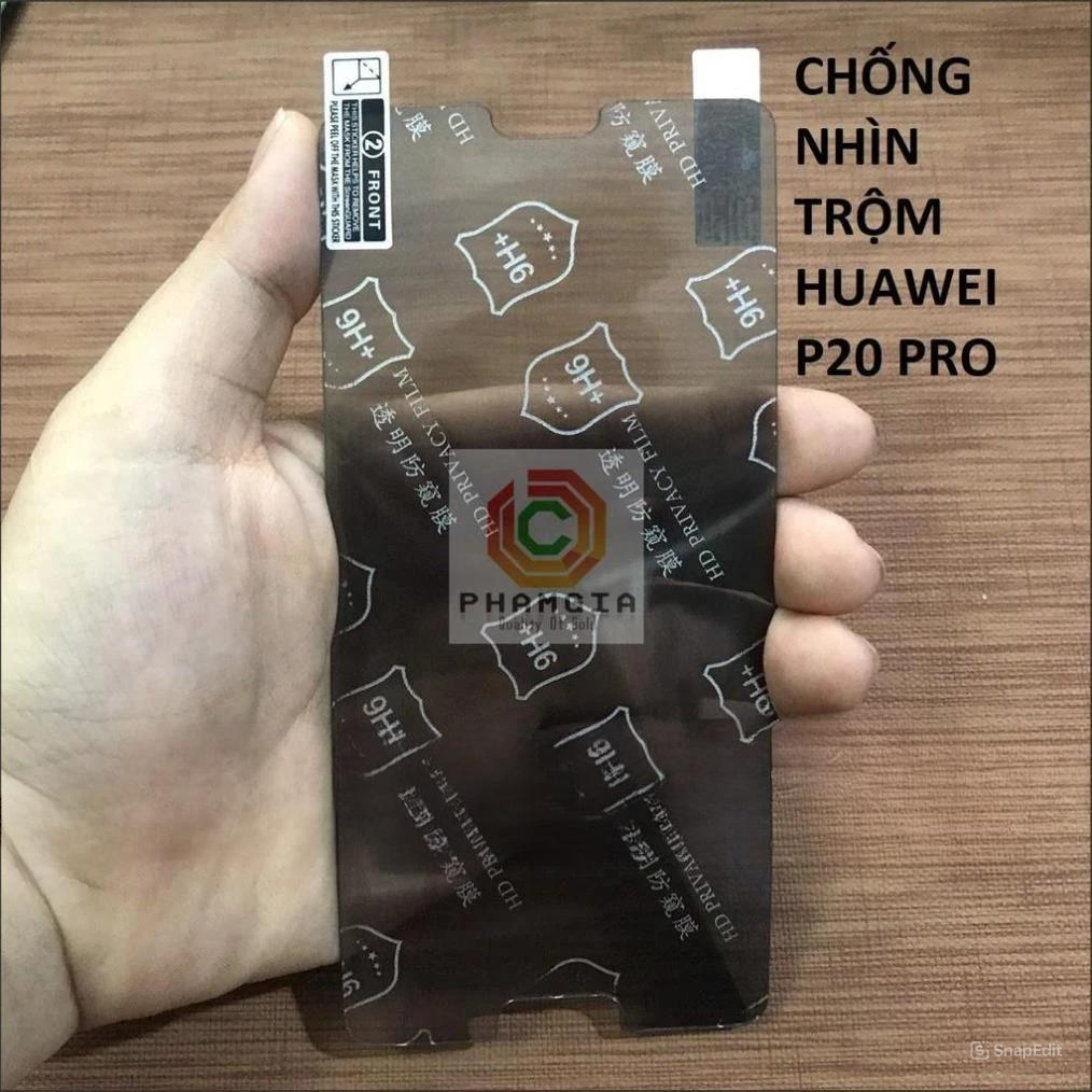 Dán cường lực chống nhìn trộm Huawei p10 /p20/ p20 lite/p20 pro/ p30/ p30 lite dẻo nano